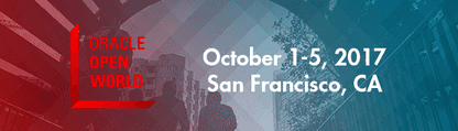 Oracle OpenWorld 2017