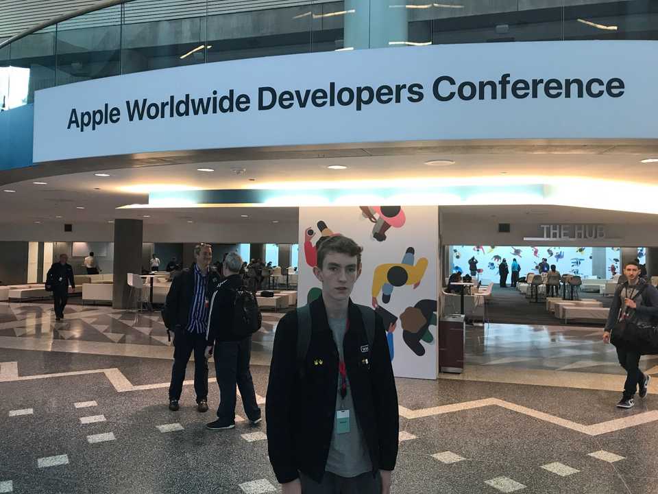 Me at WWDC 2017