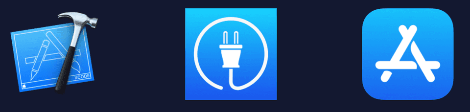 Xcode -> ITC -> Appstore